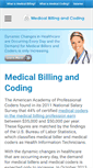 Mobile Screenshot of medicalbillingandcodingu.org