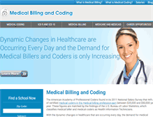 Tablet Screenshot of medicalbillingandcodingu.org
